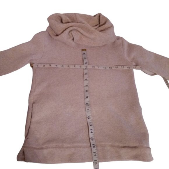 J Crew cowl neck beige knit top sweatshirt sz XS - Picture 9 of 11